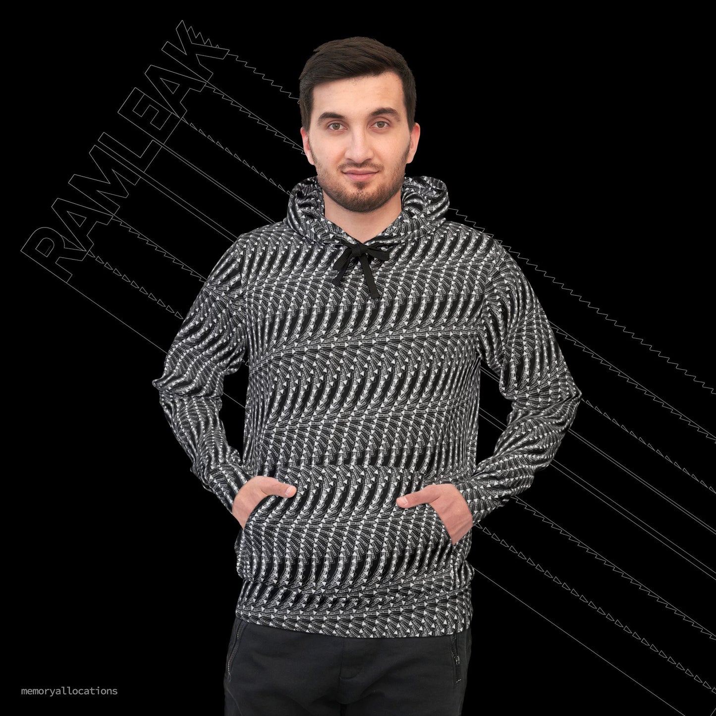 Ramleak One Way MA All-Over Hoodie