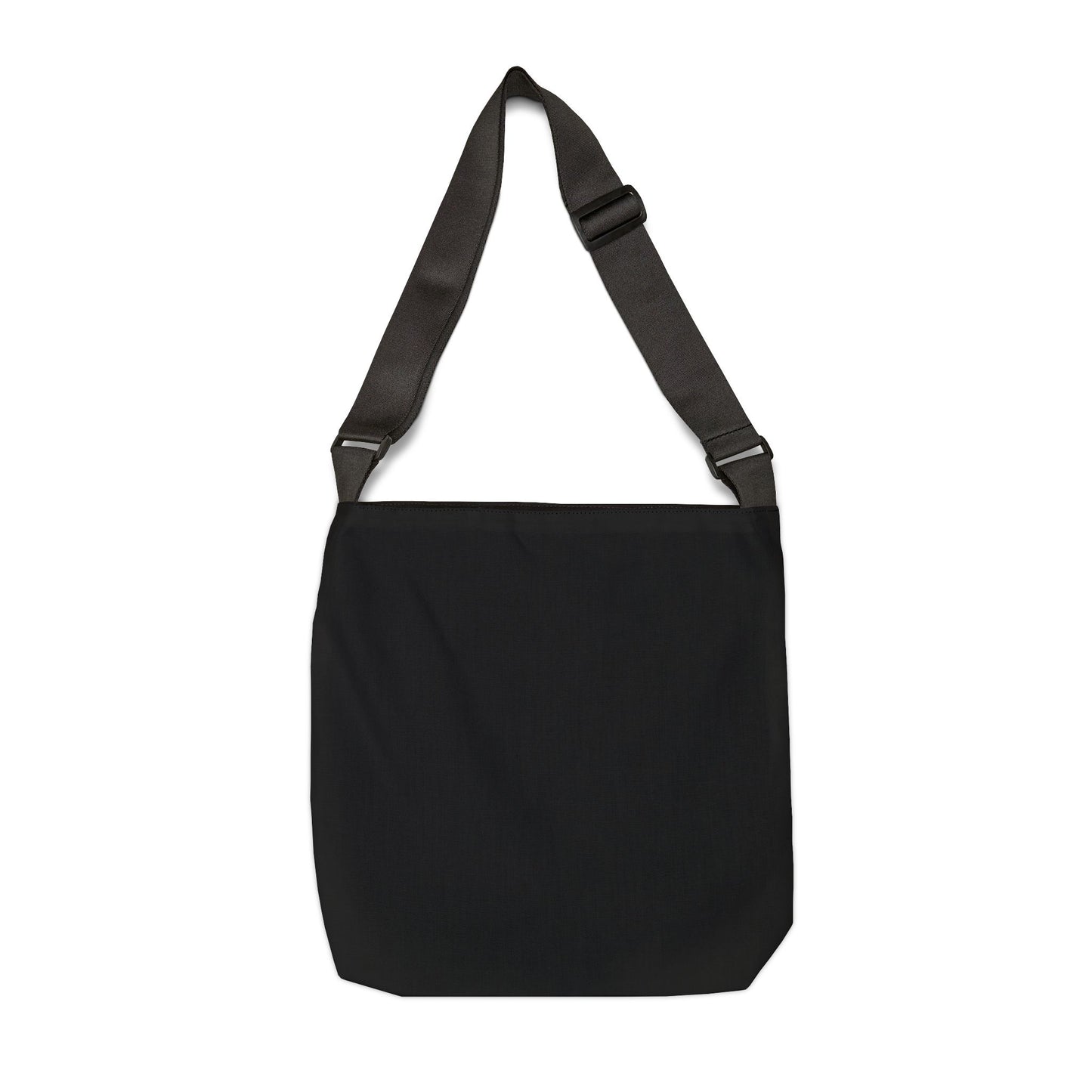 Ramleak One Way Black Adjustable Tote Bag