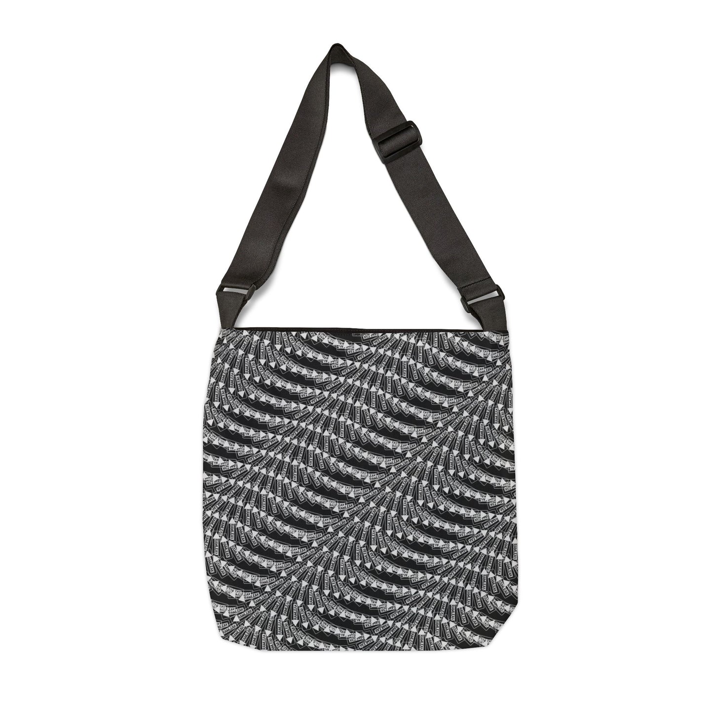 Ramleak One Way Wave Adjustable Tote Bag