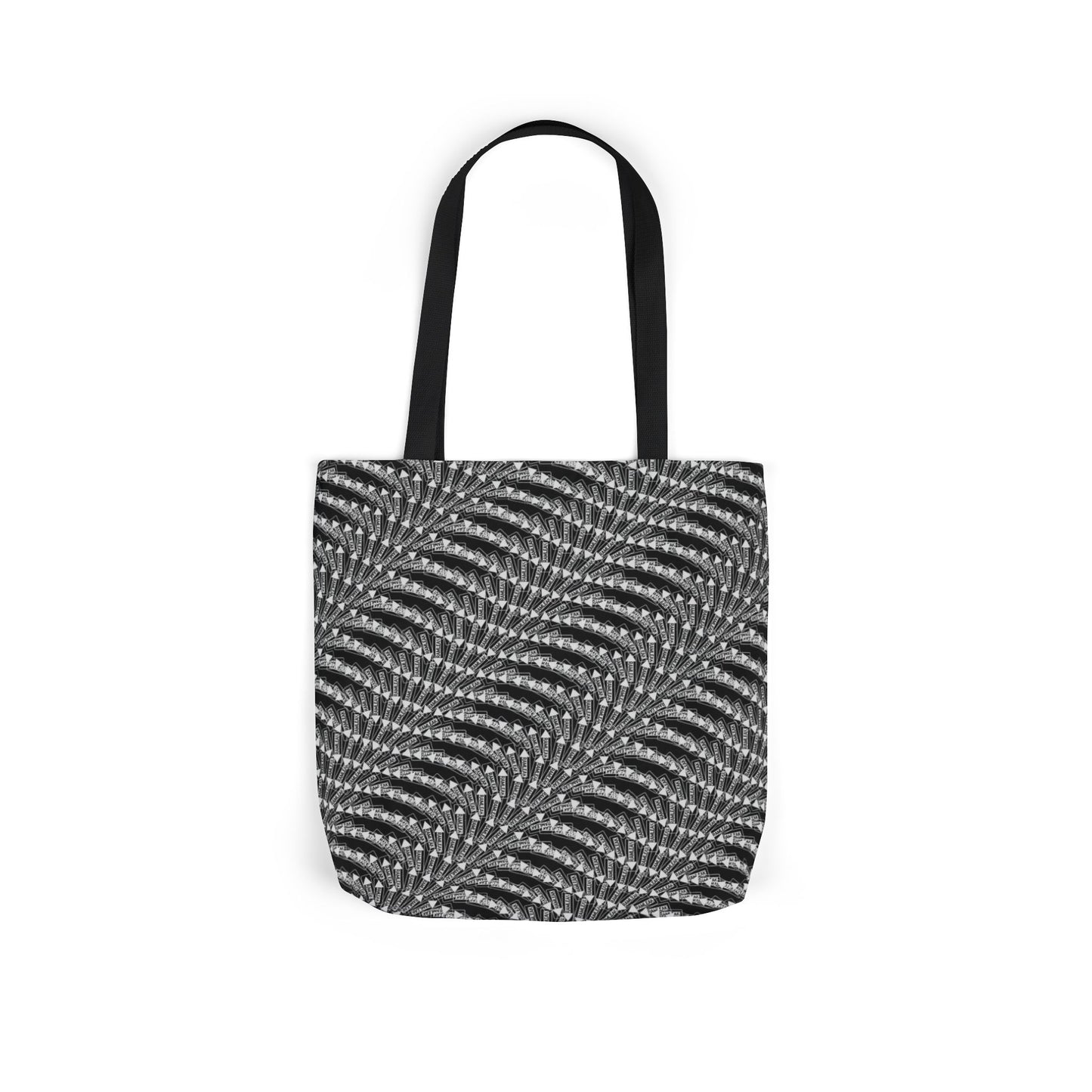 Ramleak One Way Wave Canvas Tote Bag