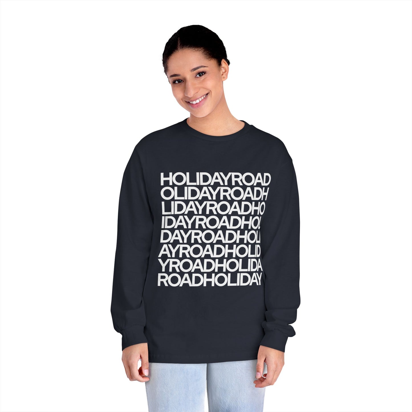 Holiday Road Block Long Sleeve T-Shirt