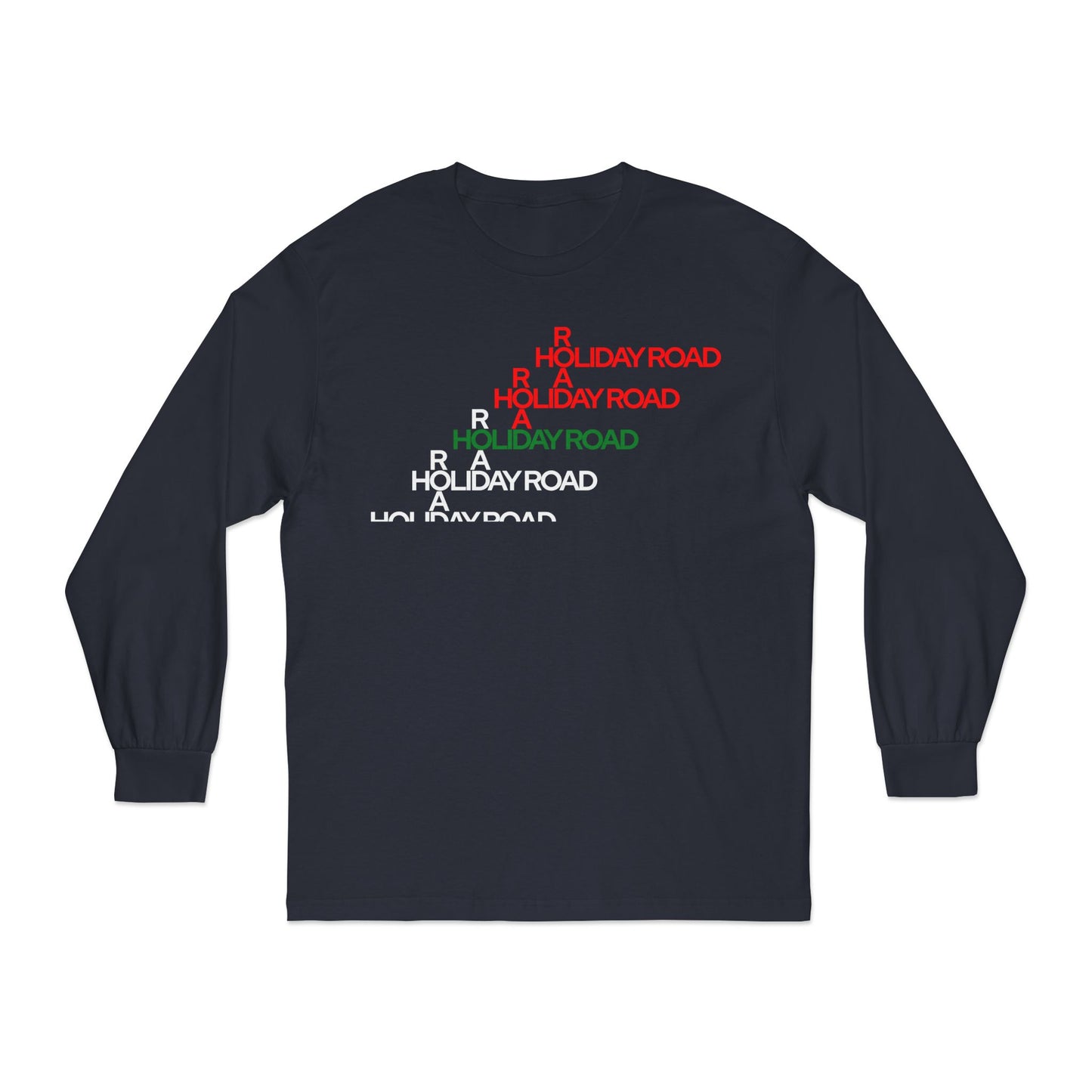 Holiday Road Angle Stack Long Sleeve T-Shirt