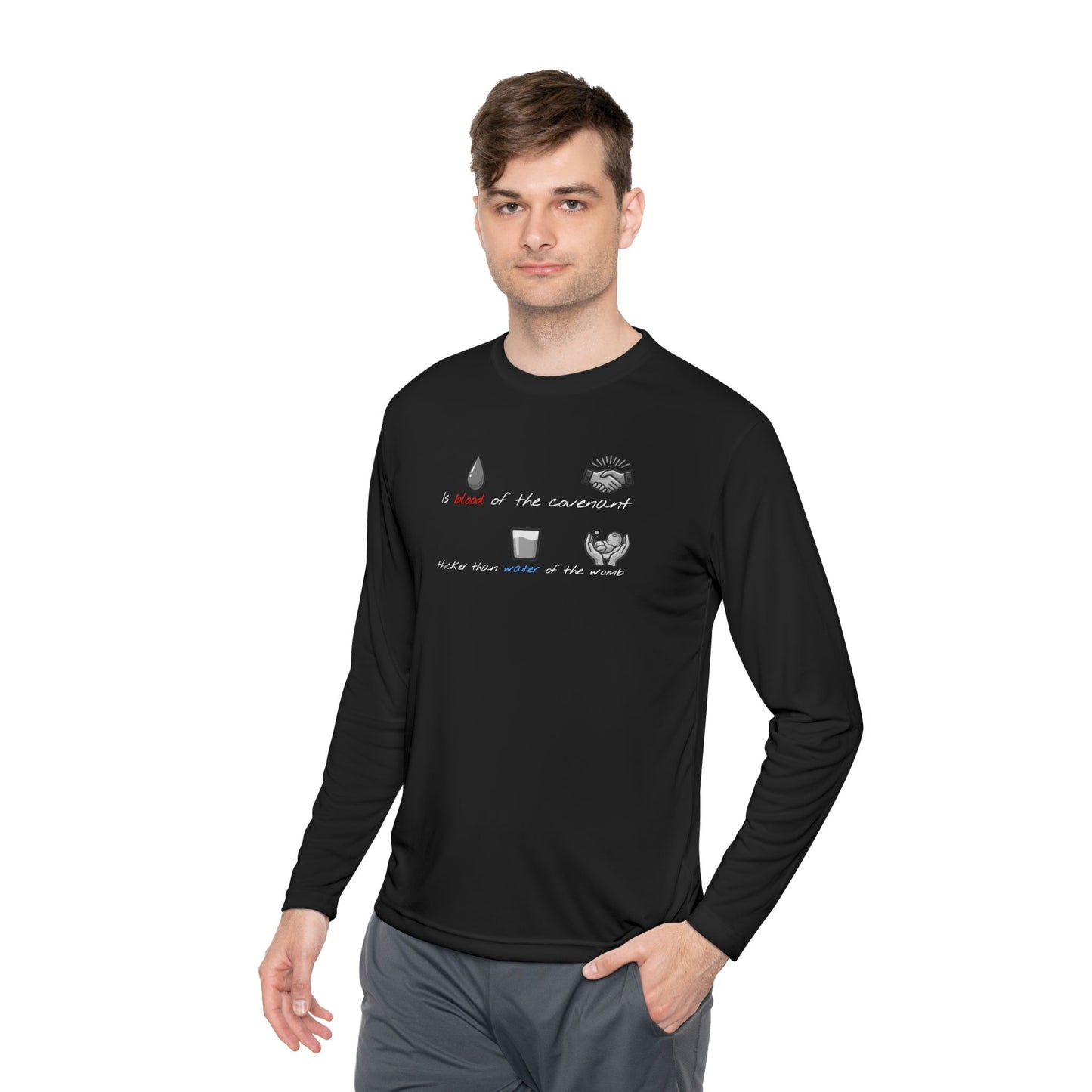 Voice of the Barrel Western Trauma Lyric Long Sleeve Wicking Shirt