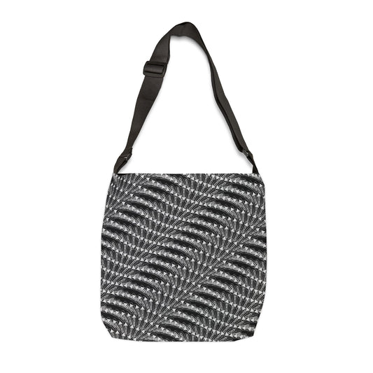 Ramleak One Way Wave Adjustable Tote Bag
