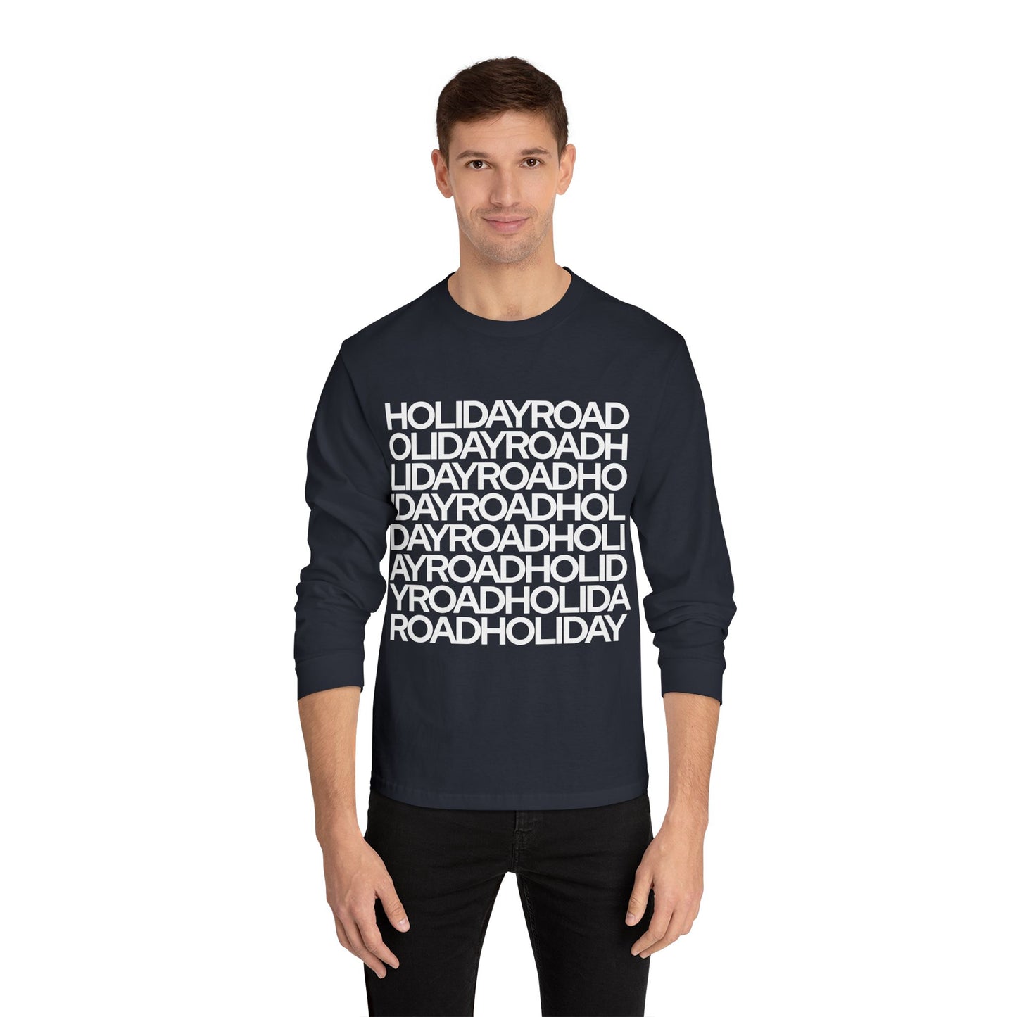 Holiday Road Block Long Sleeve T-Shirt